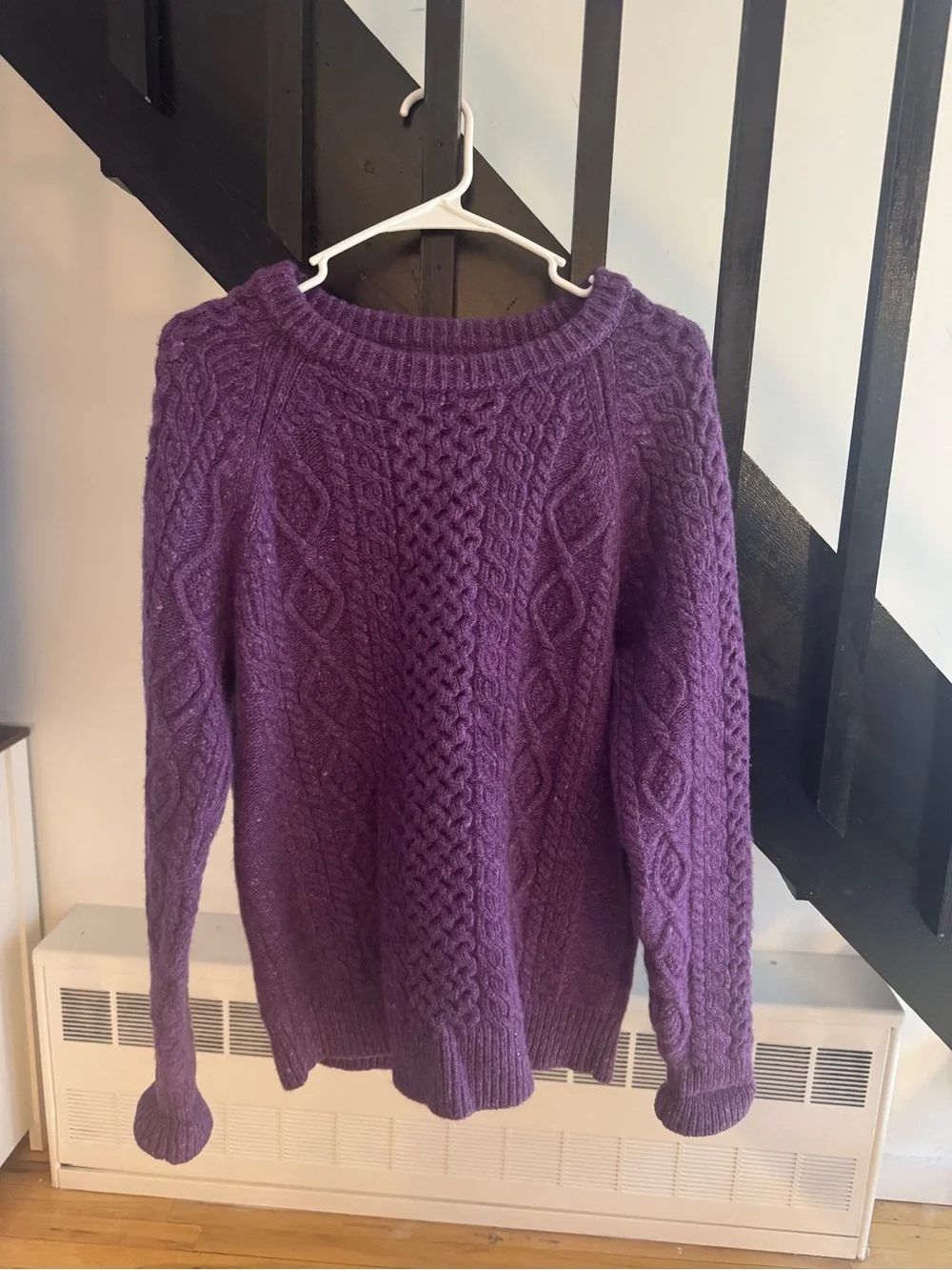 J. Crew textured cable